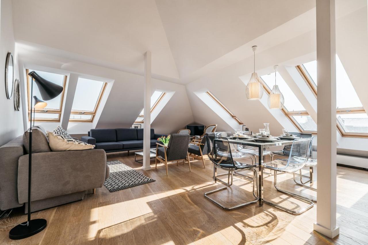Penthouse Skyline - Loftaffair Apartment คราคูฟ ภายนอก รูปภาพ