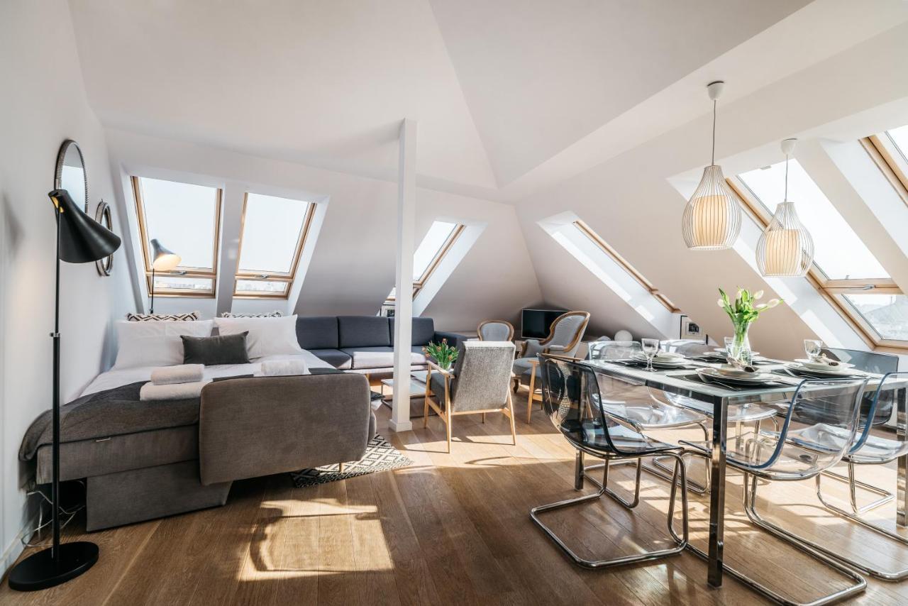 Penthouse Skyline - Loftaffair Apartment คราคูฟ ภายนอก รูปภาพ